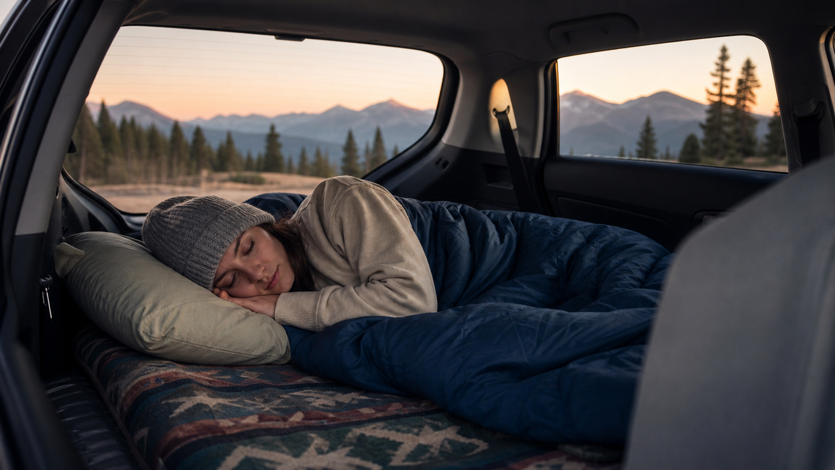 sleep setup car